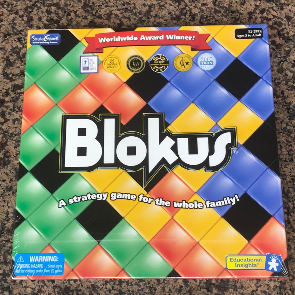 Blokus strategy game for whole family